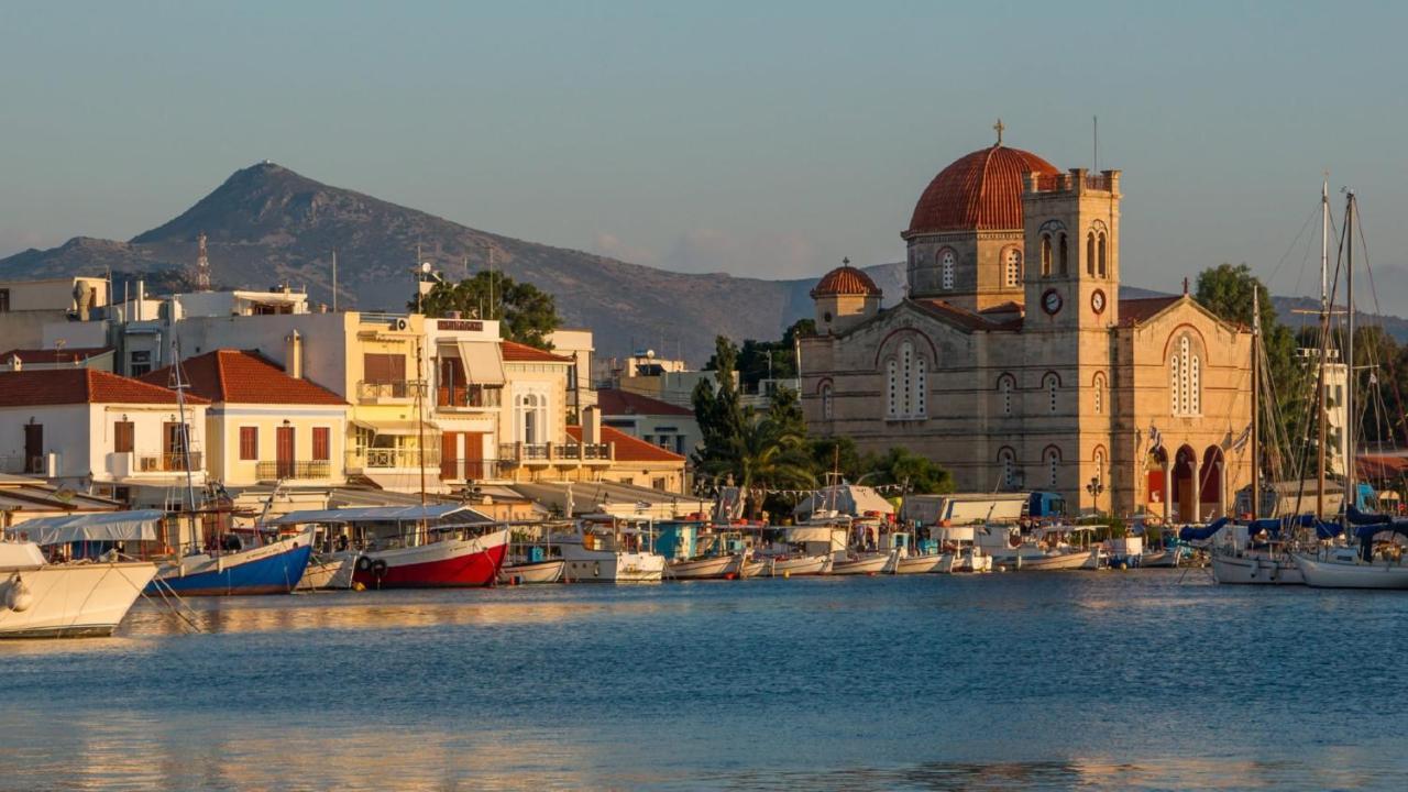 Beautiful House In Aegina 아파트 외부 사진